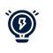 Energy Lightbulb Icon