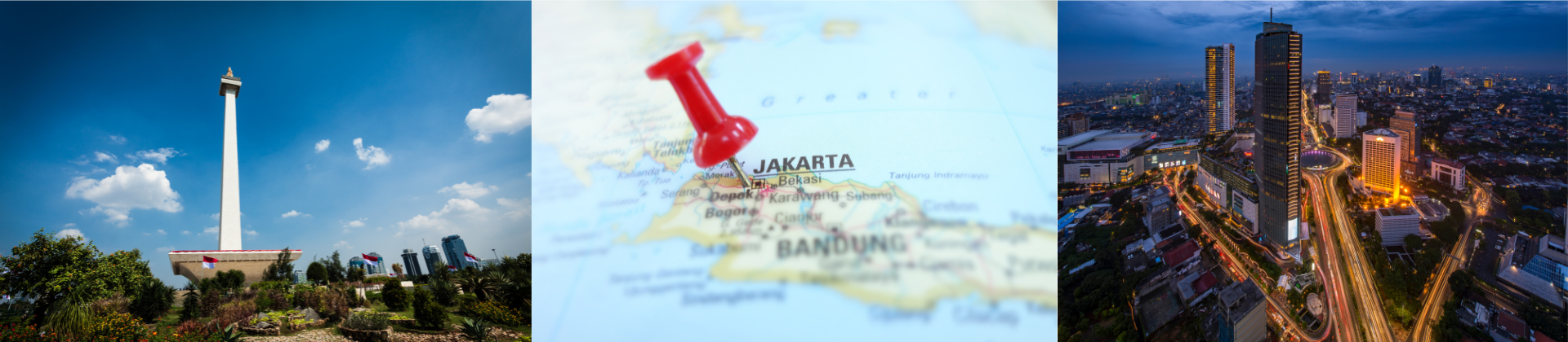 Jakarta City Landscape photos showcasing location of PT PPI, subsidiary of Power Partners Group
