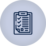 Compliance checklist—clipboard icon for SCDF, BOMBA and PLN approvals in Southeast Asia.