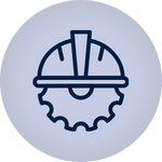 Safety by design—hard hat and gear for safe access, suppression and structural loads.