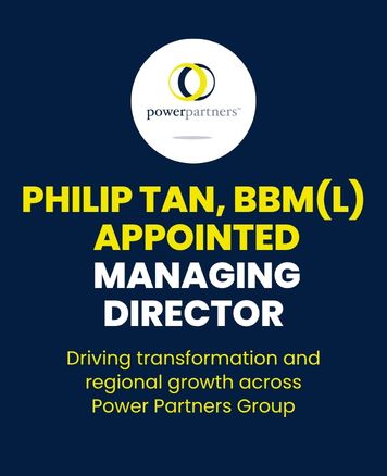 Philip Tan, BBM(L) appointed Managing Director of Power Partners Group